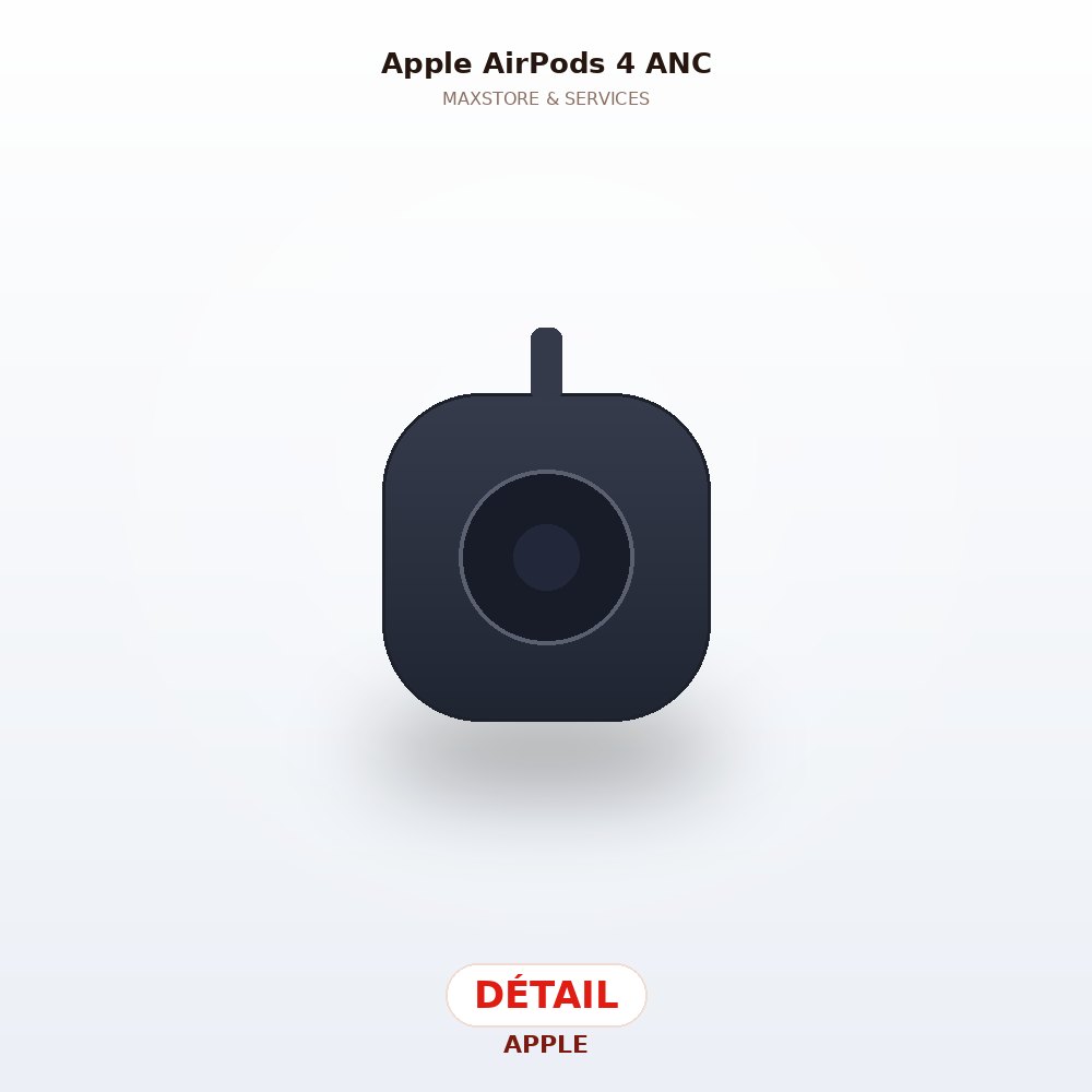 Apple AirPods 4 ANC — Détail