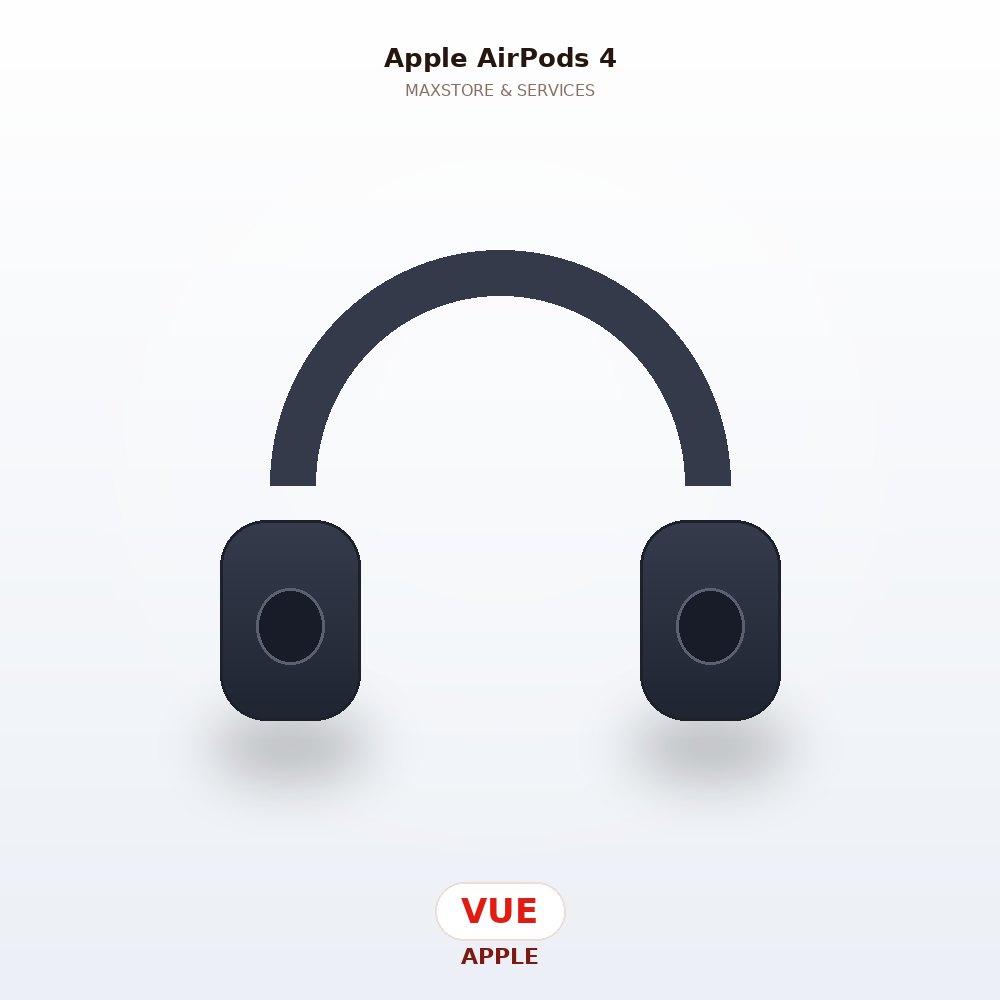 Apple AirPods 4 — Vue