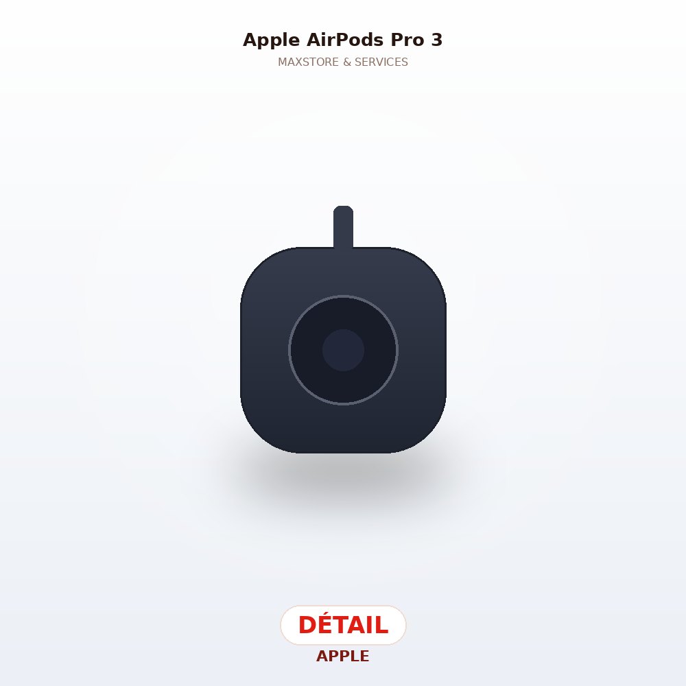 Apple AirPods Pro 3 — Détail