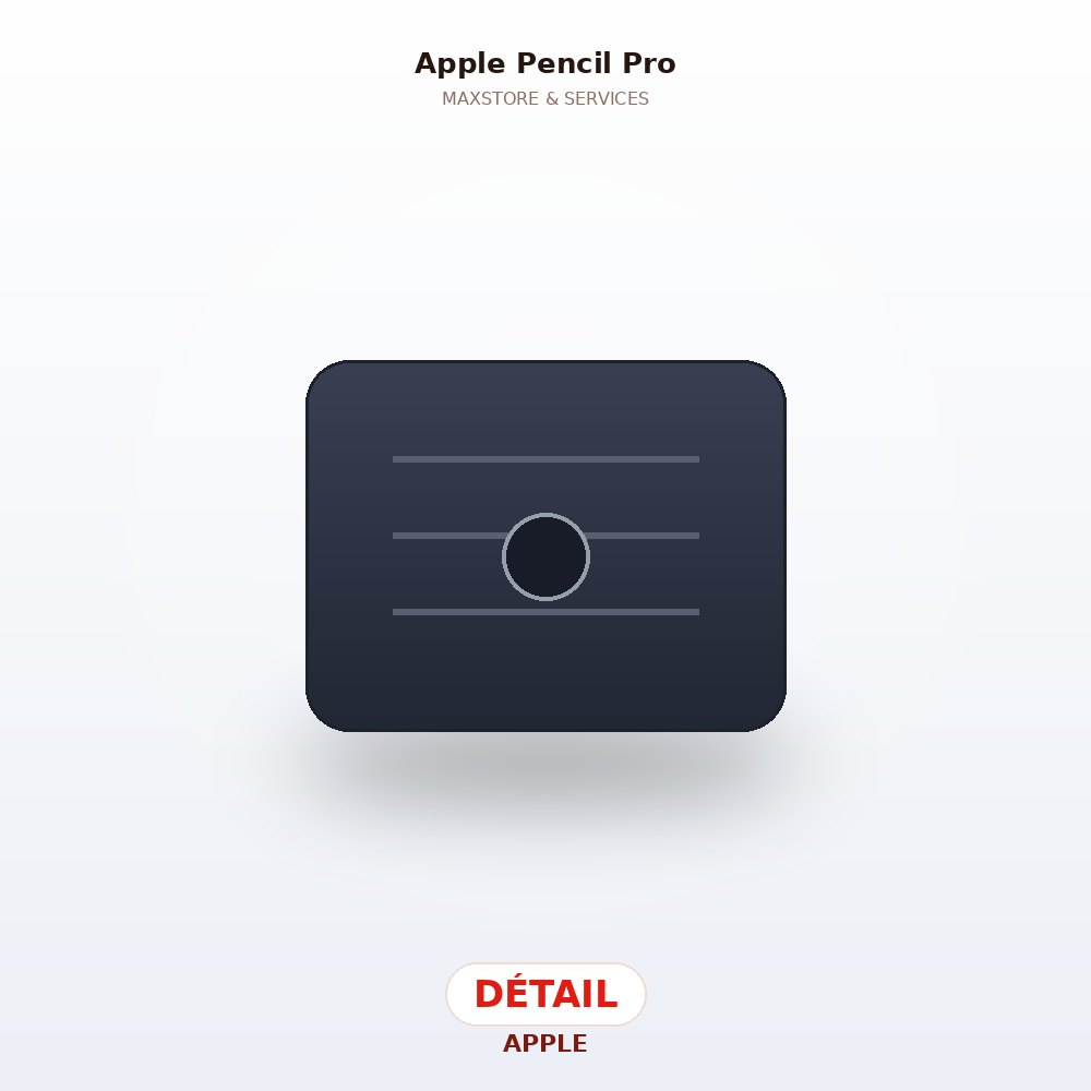 Apple Pencil Pro — Détail