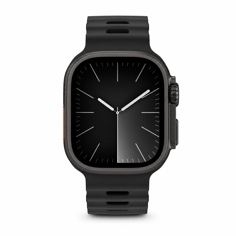 Apple Watch Ultra 3 Noir — Cadran