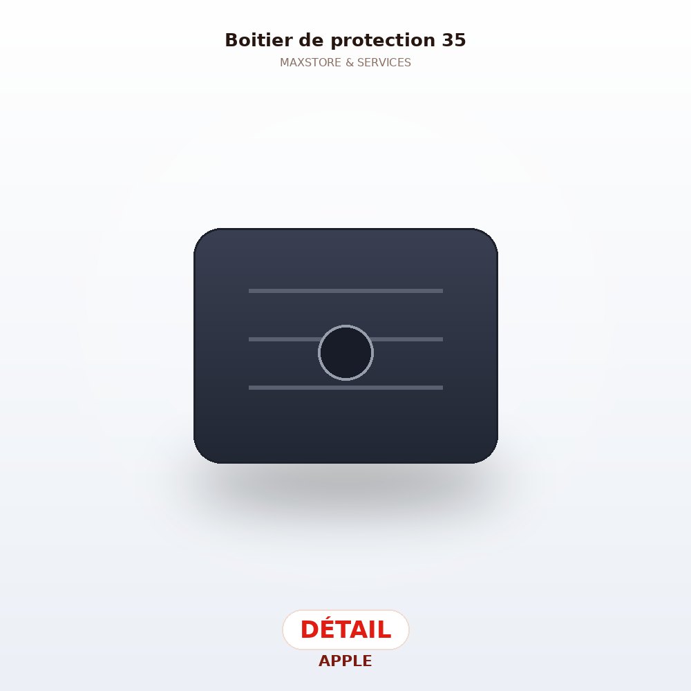 Boîtier de protection n°35 — Détail