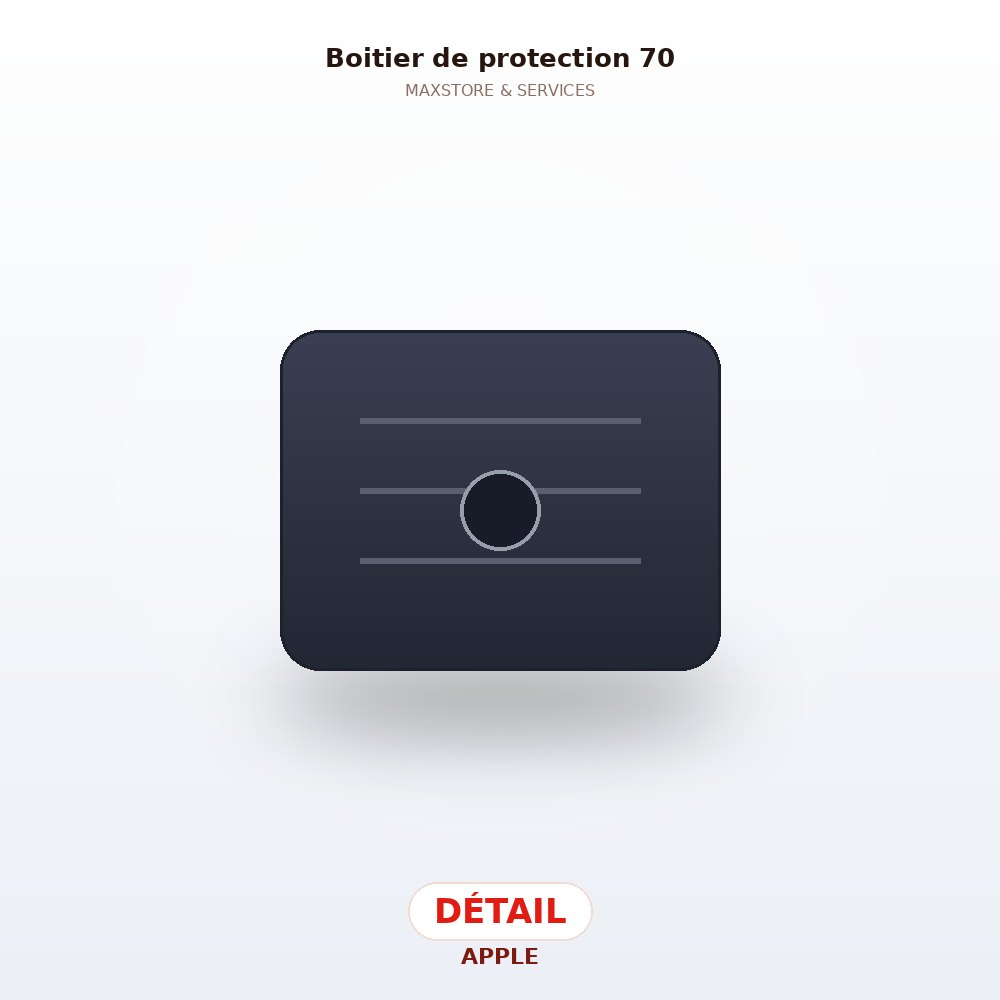 Boîtier de protection n°70 — Détail