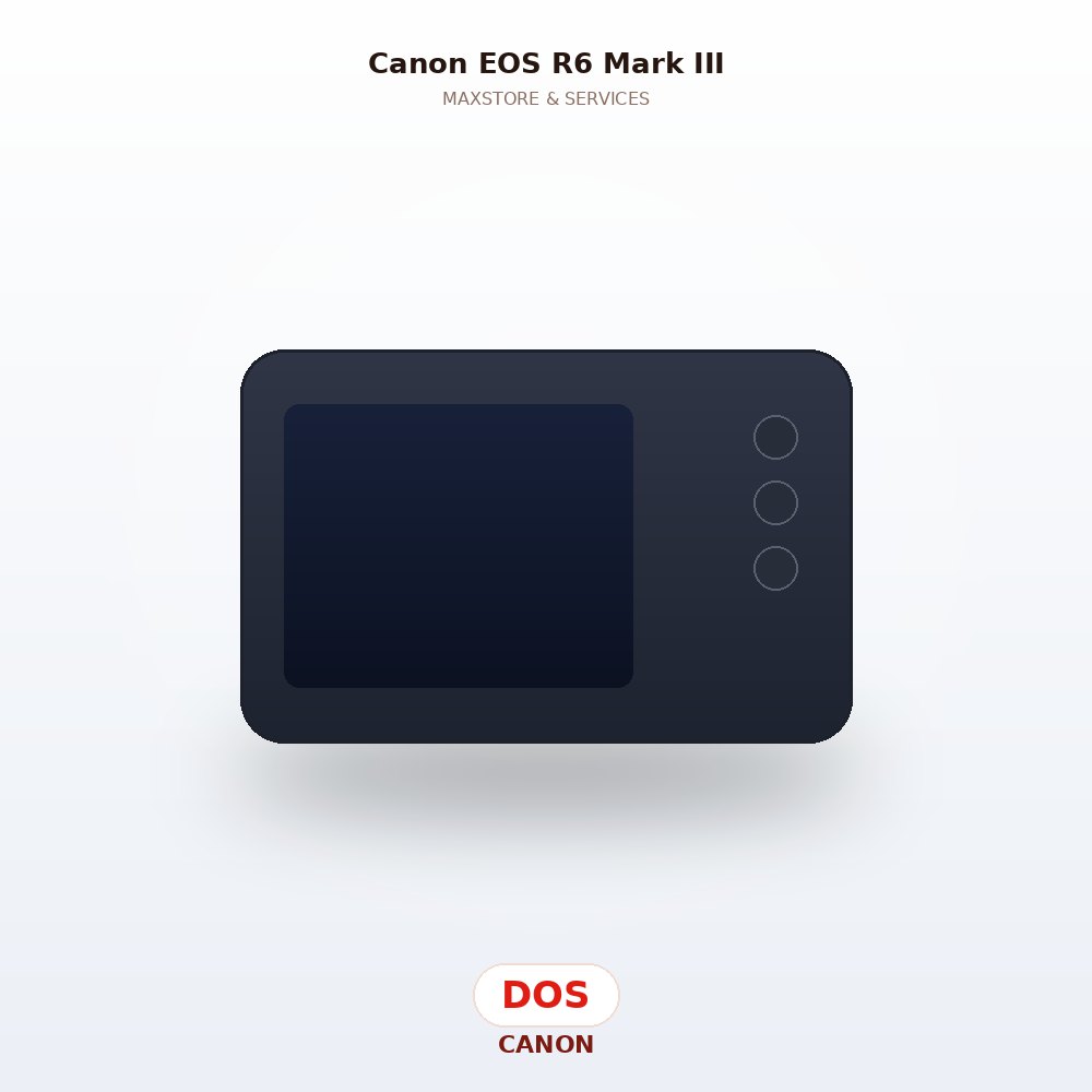 Canon EOS R6 Mark III — Dos