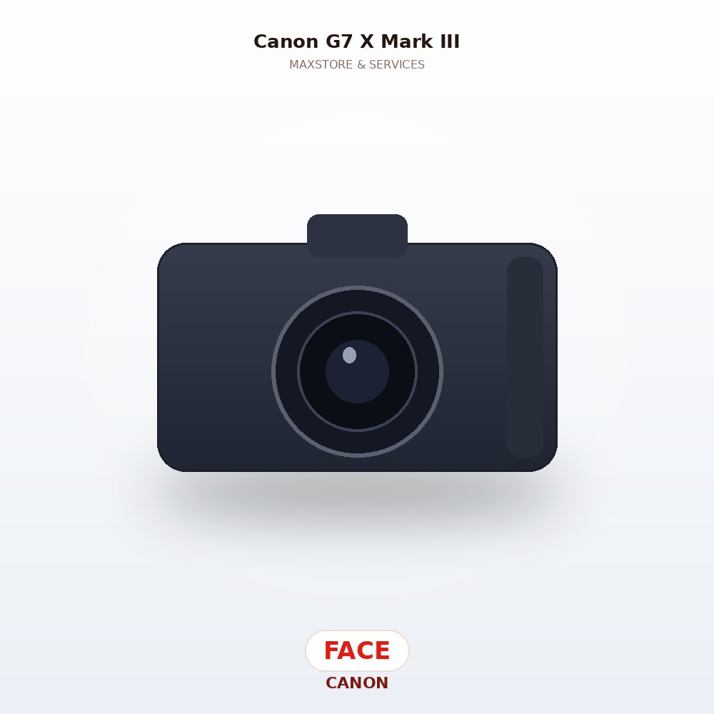 Canon G7 X Mark III — Face