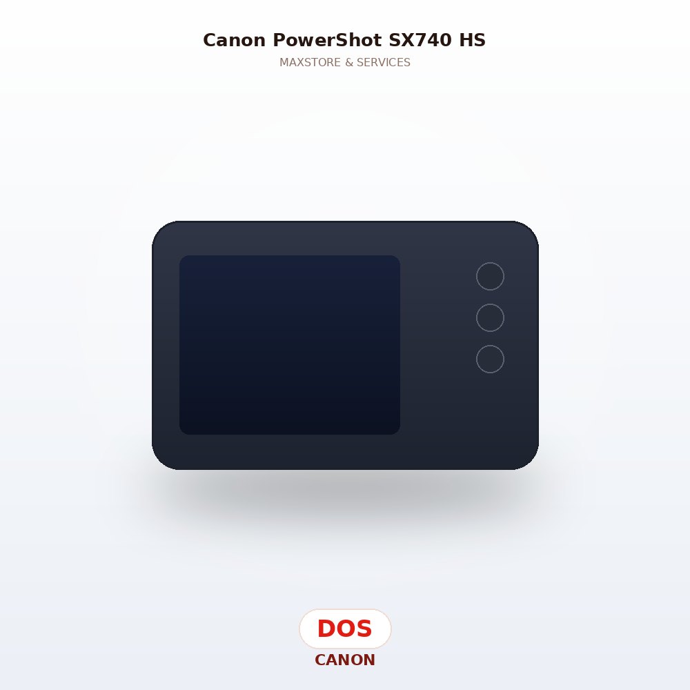 Canon PowerShot SX740 HS — Dos