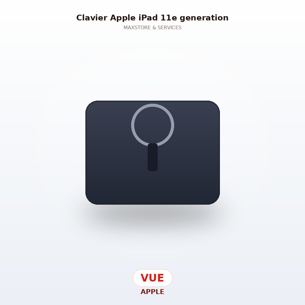 Clavier Apple iPad (11e génération) — Vue