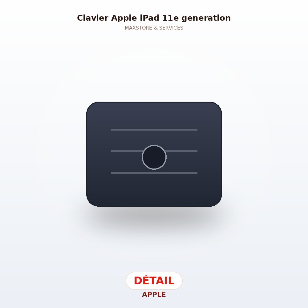 Clavier Apple iPad (11e génération) — Détail