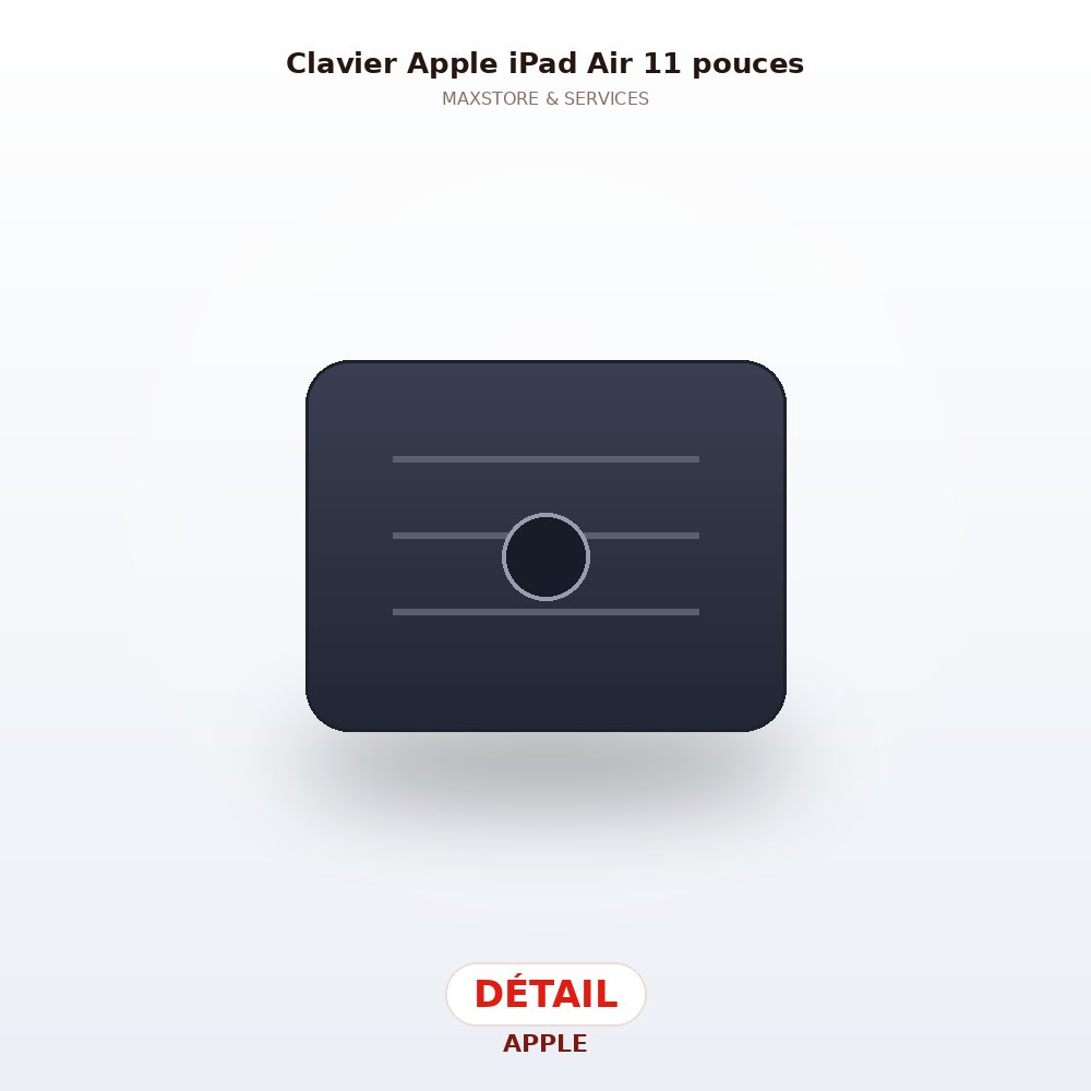 Clavier Apple iPad Air 11 pouces — Détail