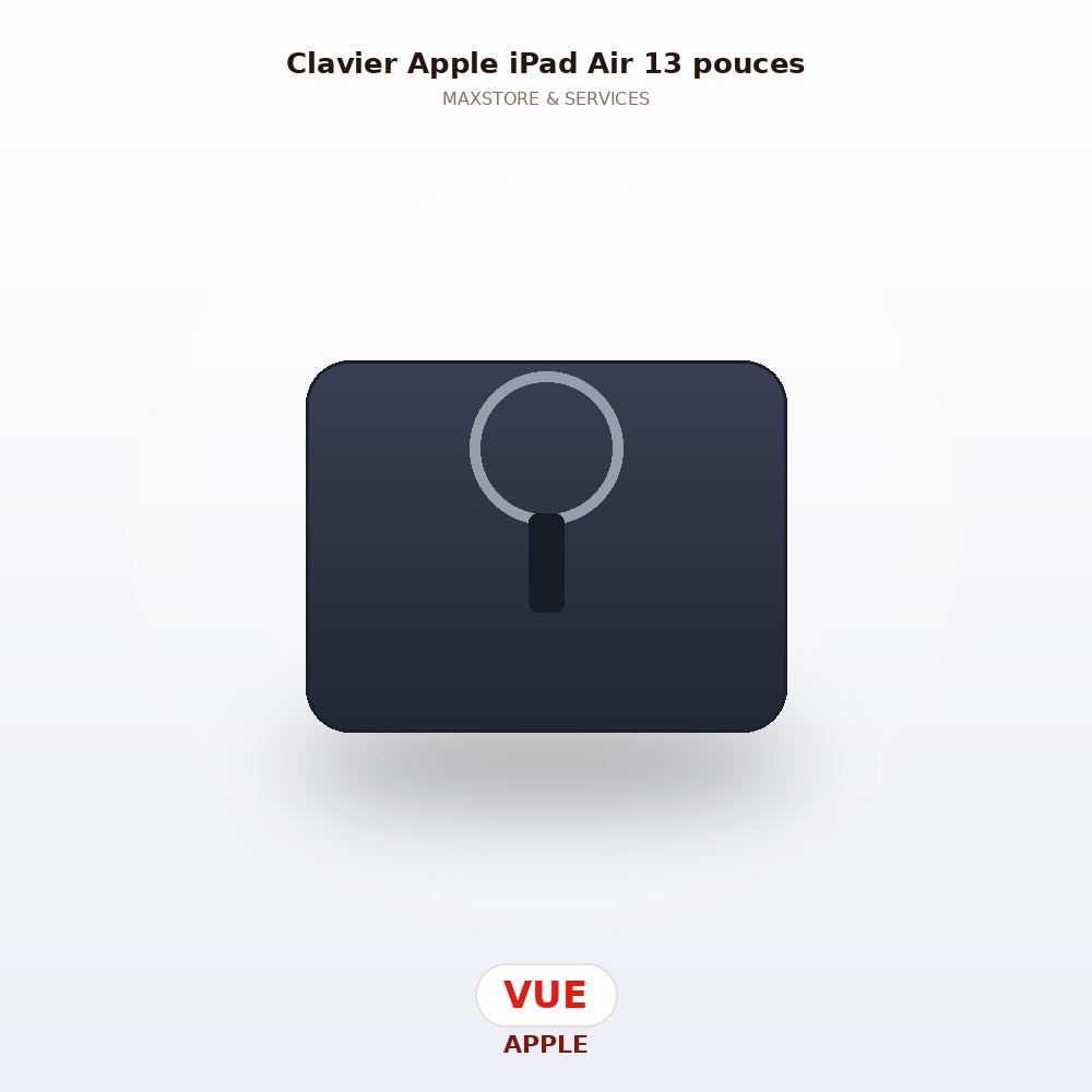 Clavier Apple iPad Air 13 pouces — Vue