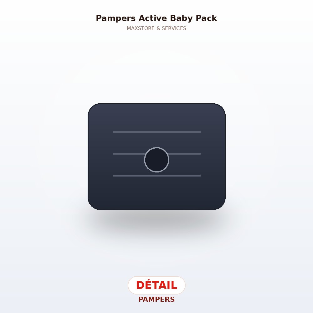 Pampers Active Baby Pack — Détail