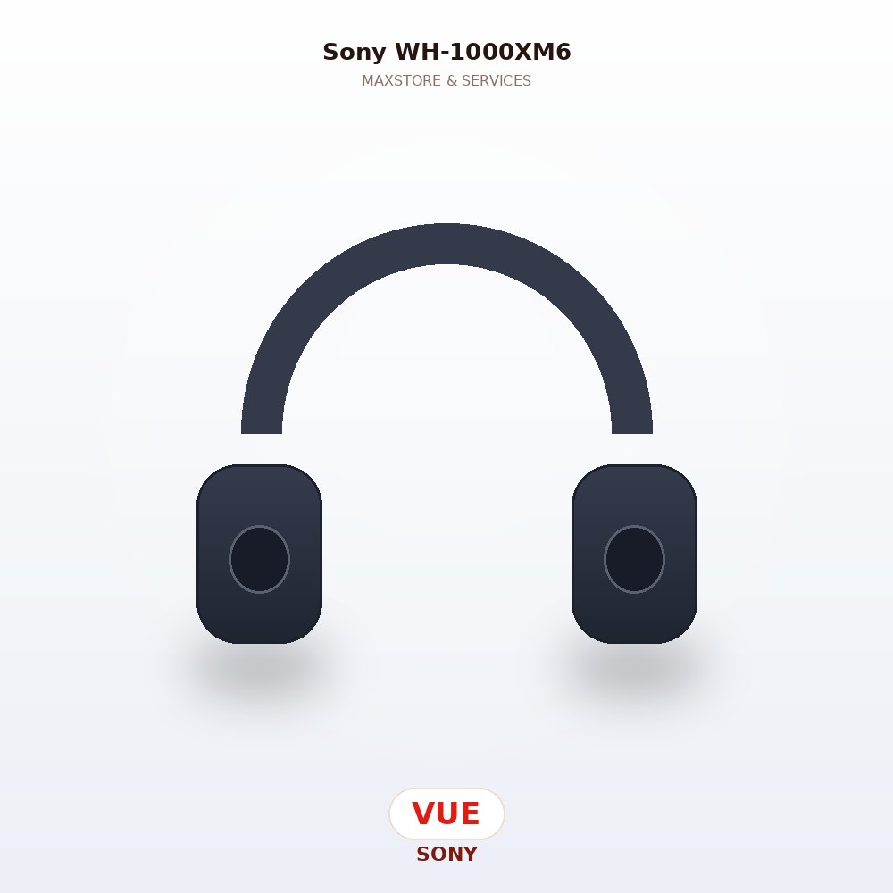 Sony WH-1000XM6 — Vue